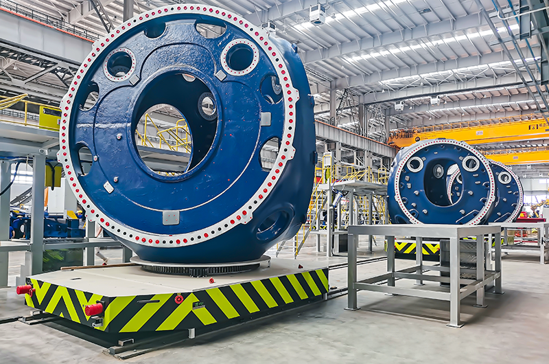 Умные решения RGV для производства ветровой энергии | HENSEN