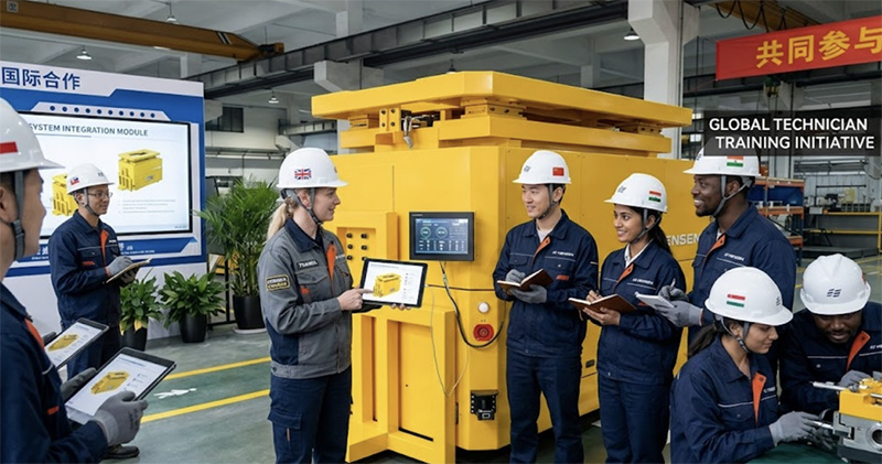 Глобальное обучение технических специалистов от HENSEN AGV